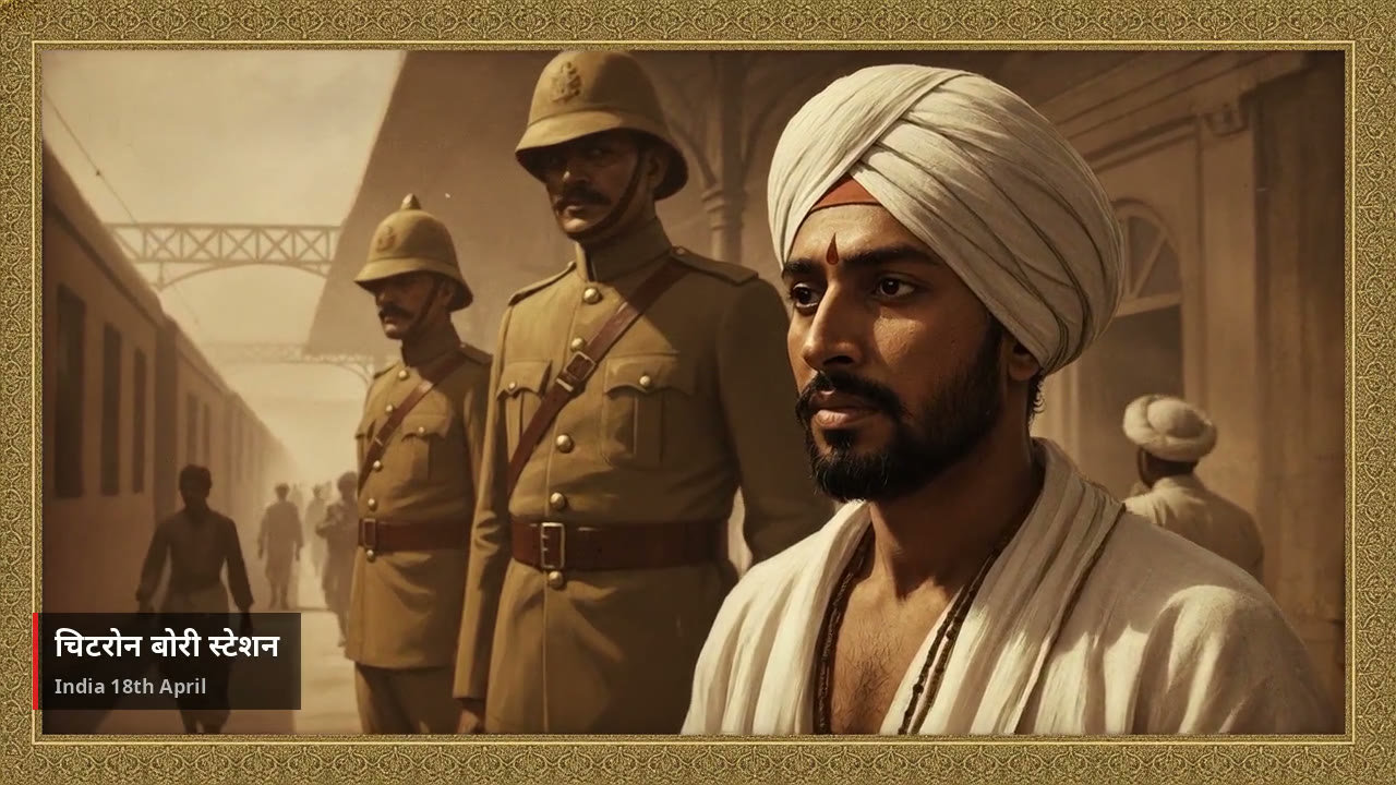 Approved still frame from a generated Hindi documentary